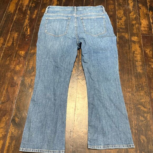 J Crew size 31 normcore mid-rise flare crop jeans - Picture 5 of 5